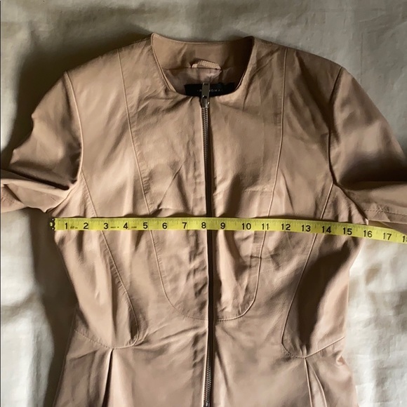 Zara REAL Leather Fall Jacket - Picture 8 of 8